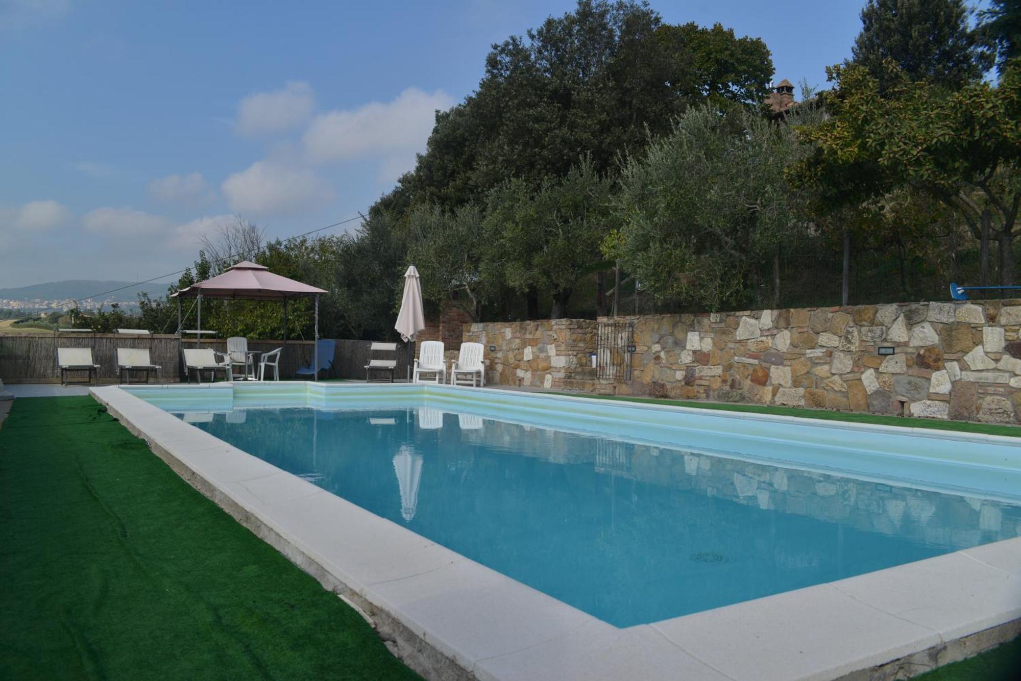 Agriturismo Podere Biancospino Piscina Privata Кианчано Терме Екстериор снимка